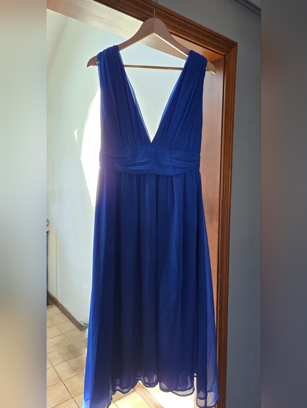 Lulu's Royal Blue Midi Dress